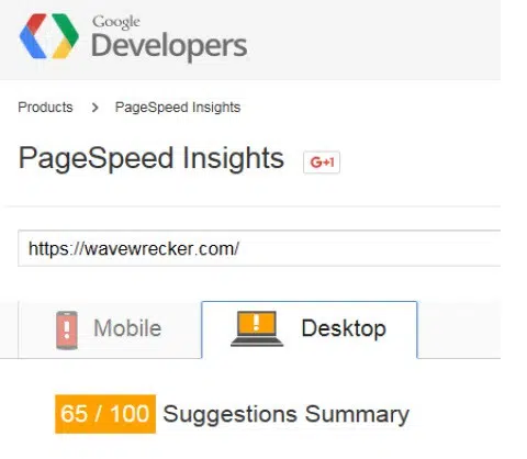 Before Desktop Speed Tweaks